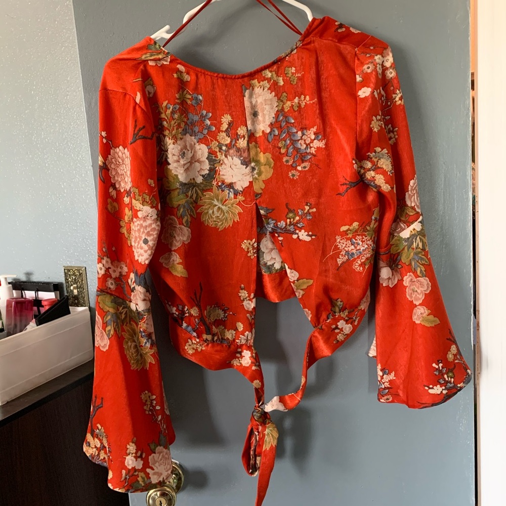 Floral blouse